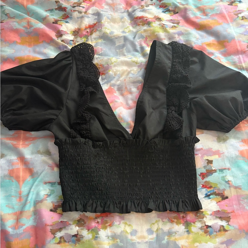 Lush Black Top